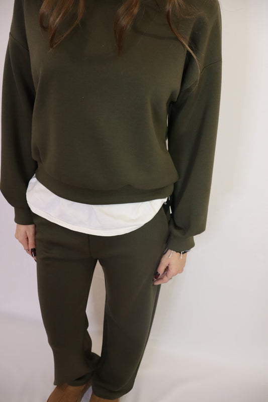 Coord Jersey Girocollo