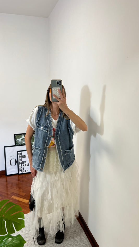 Denim Gilet