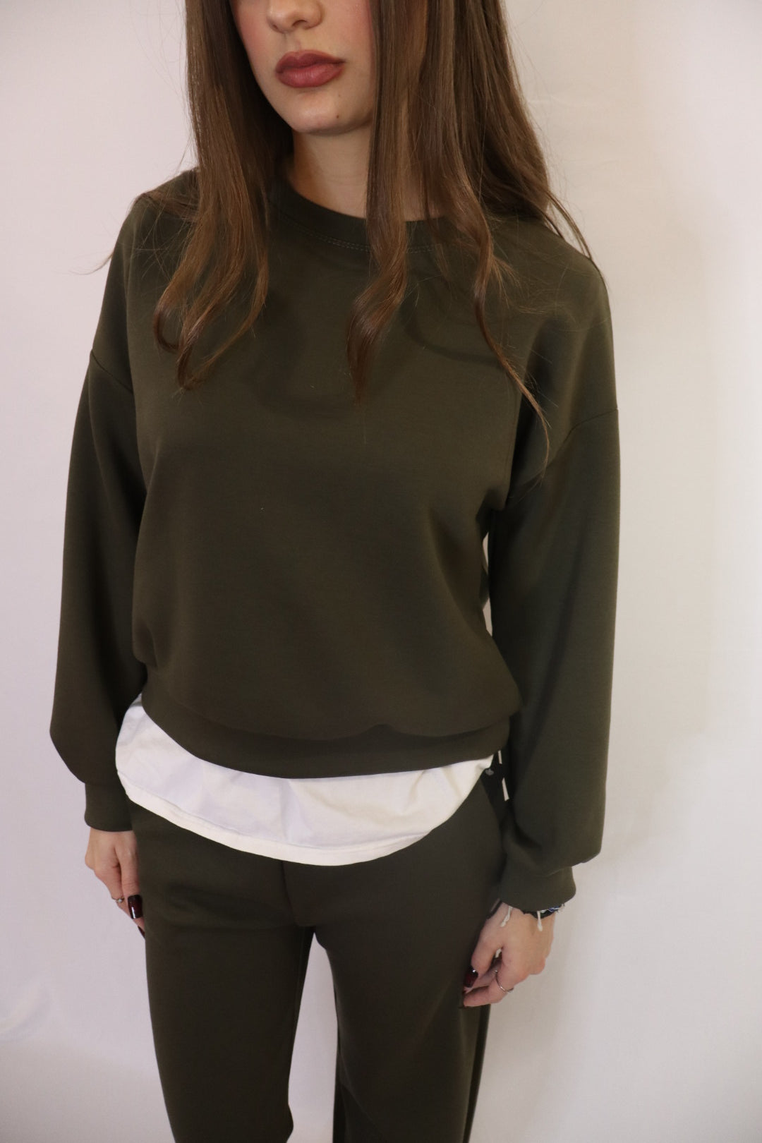 Coord Jersey Girocollo