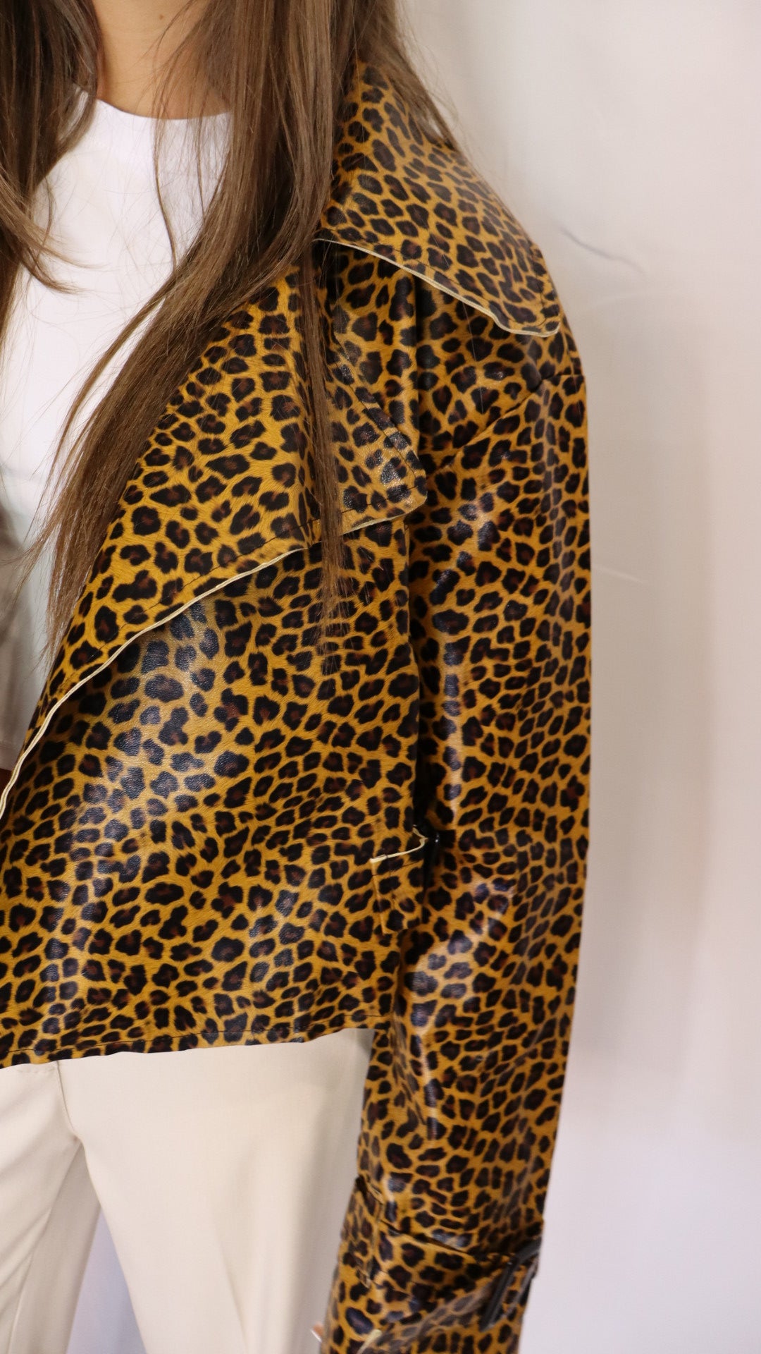 Jacket Ecopelle Leopard