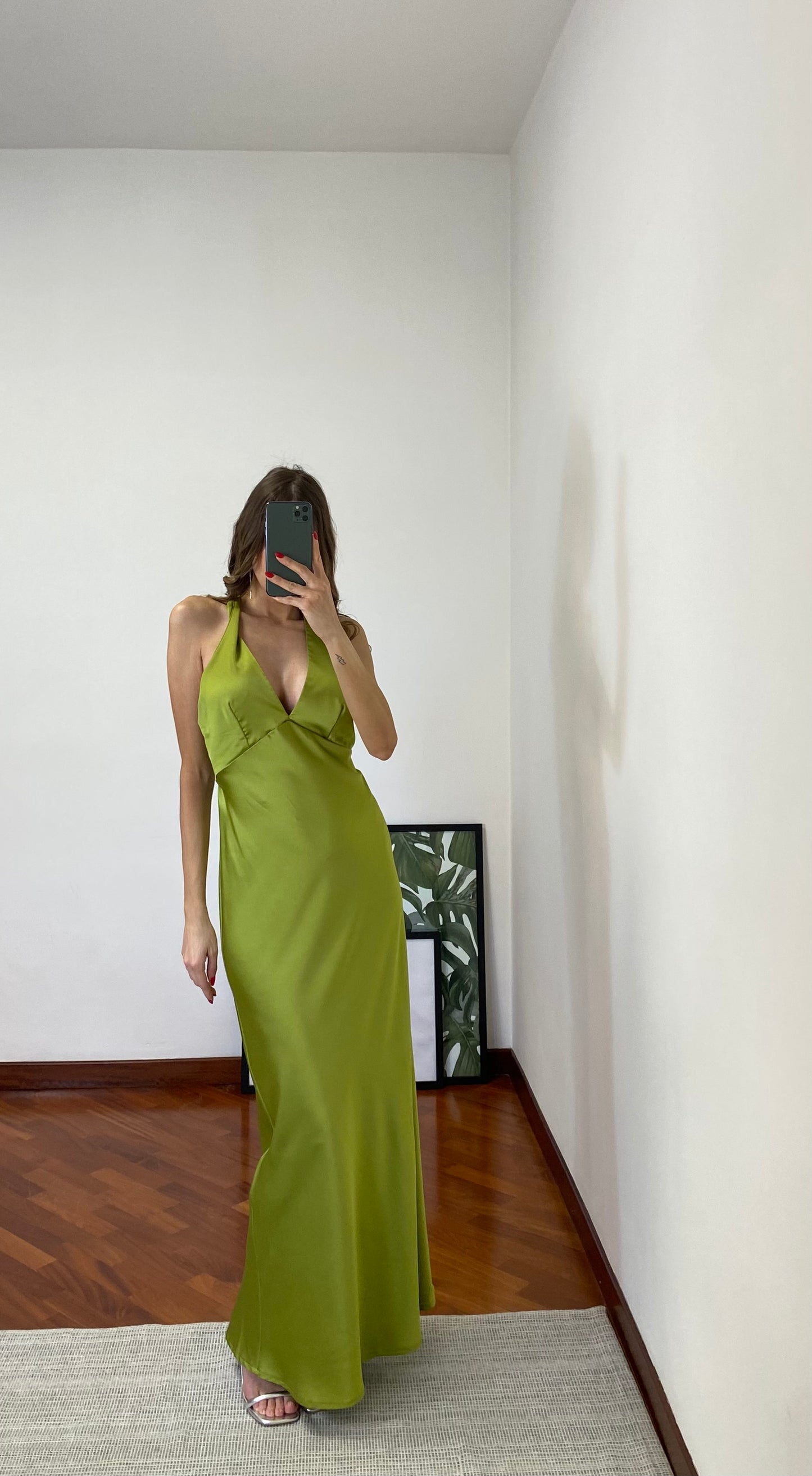 Long Dress Satin