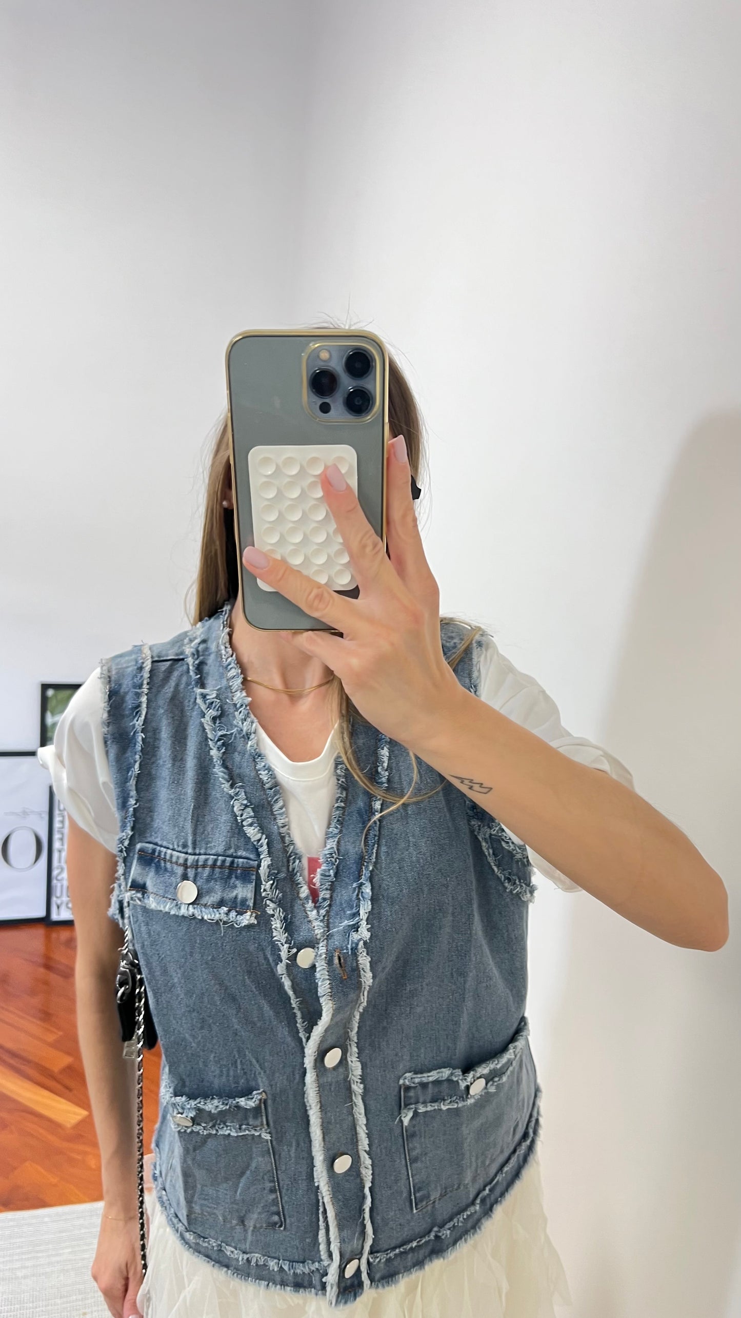 Denim Gilet