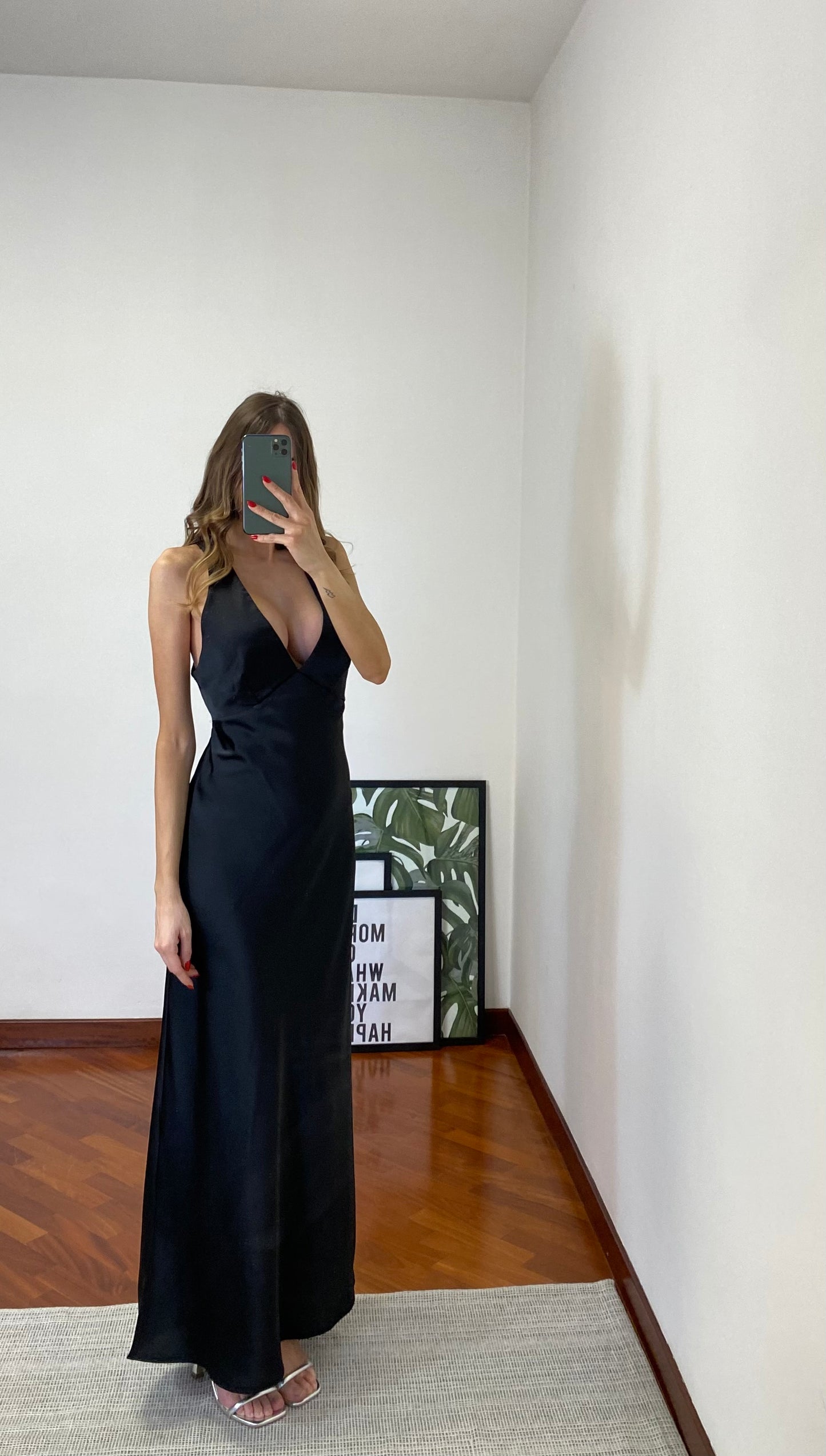 Long Dress Satin