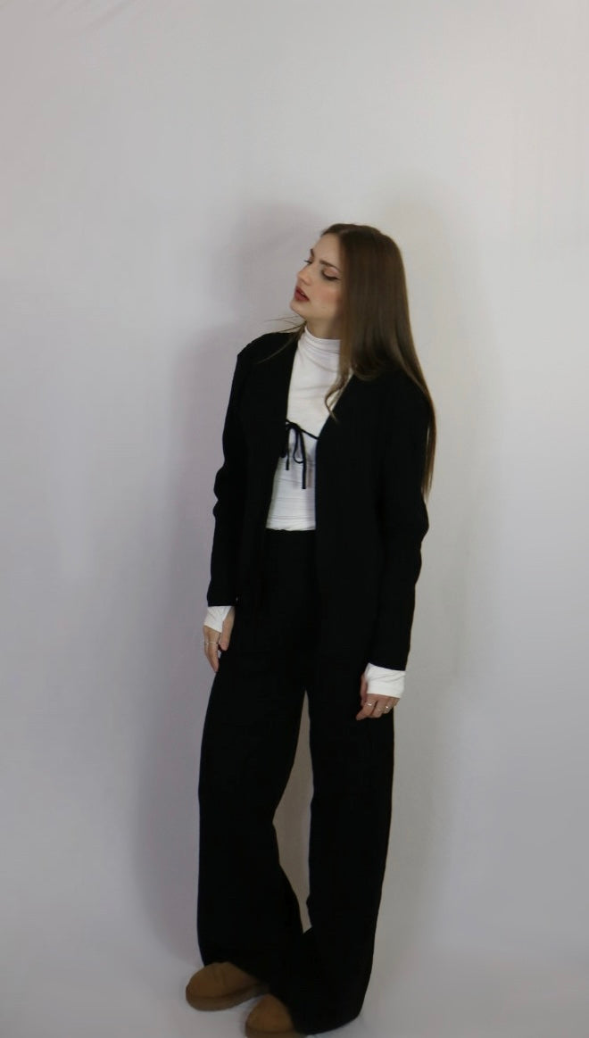 Coord Cardigan Laccetto