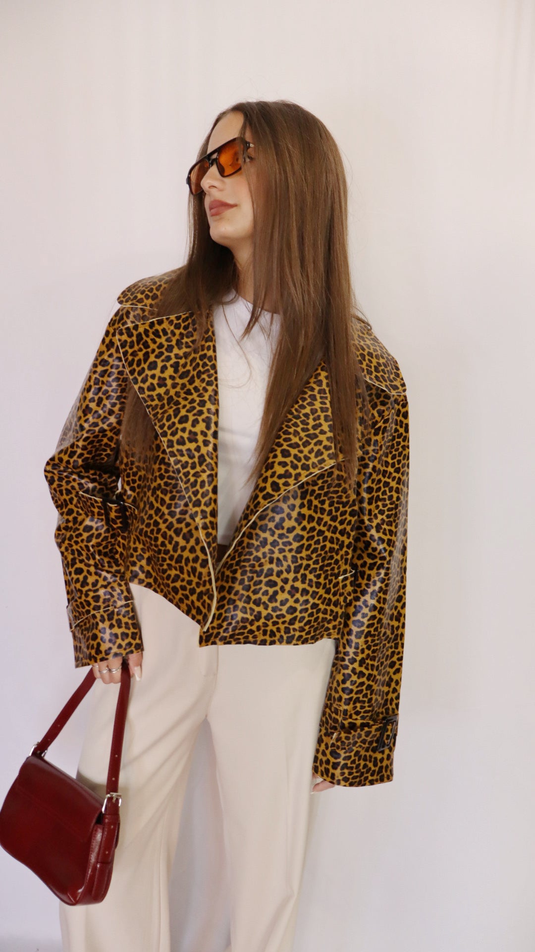 Jacket Ecopelle Leopard