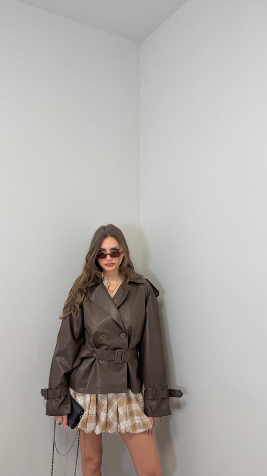 Jacket Trench Ecopelle