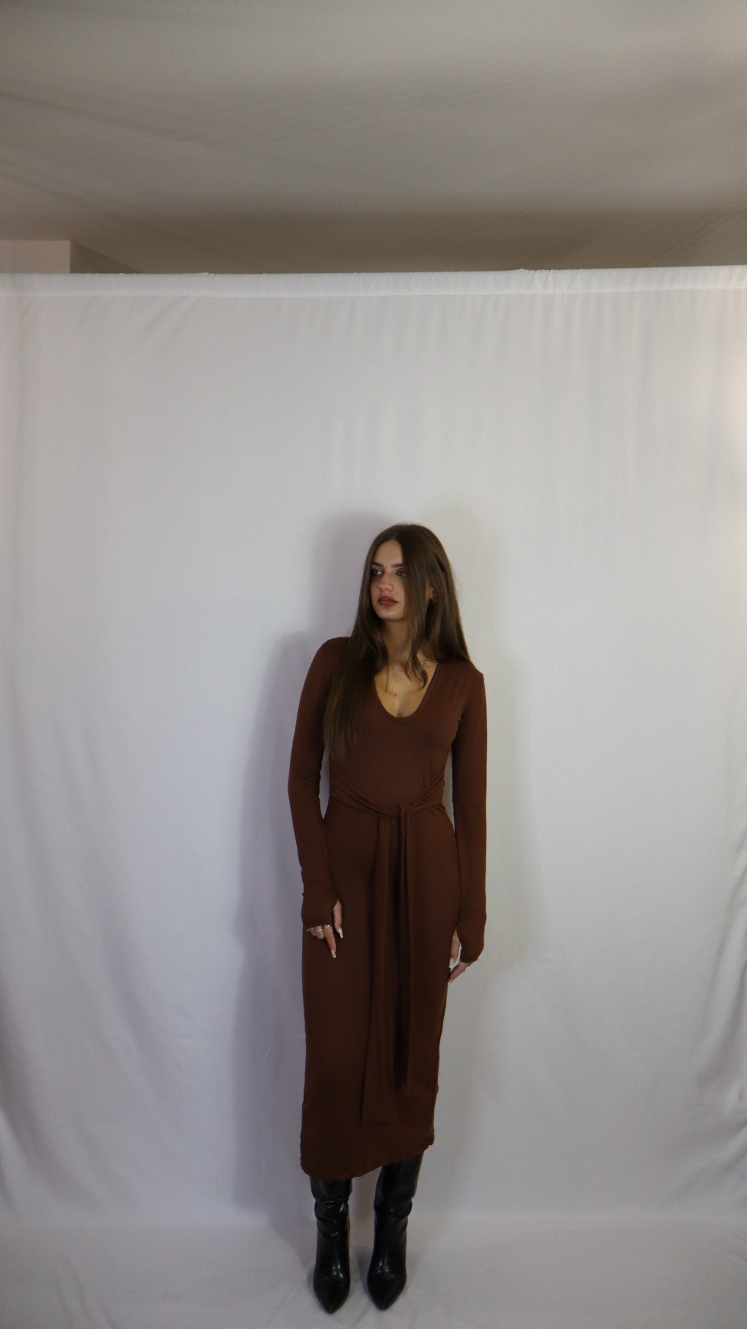 Dress nodo tattico Brown