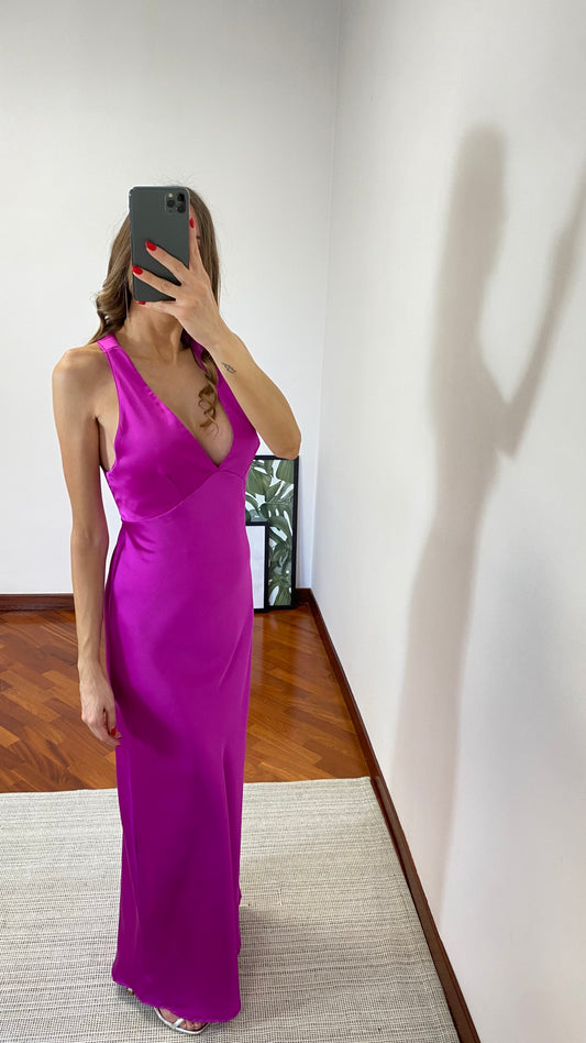 Long Dress Satin