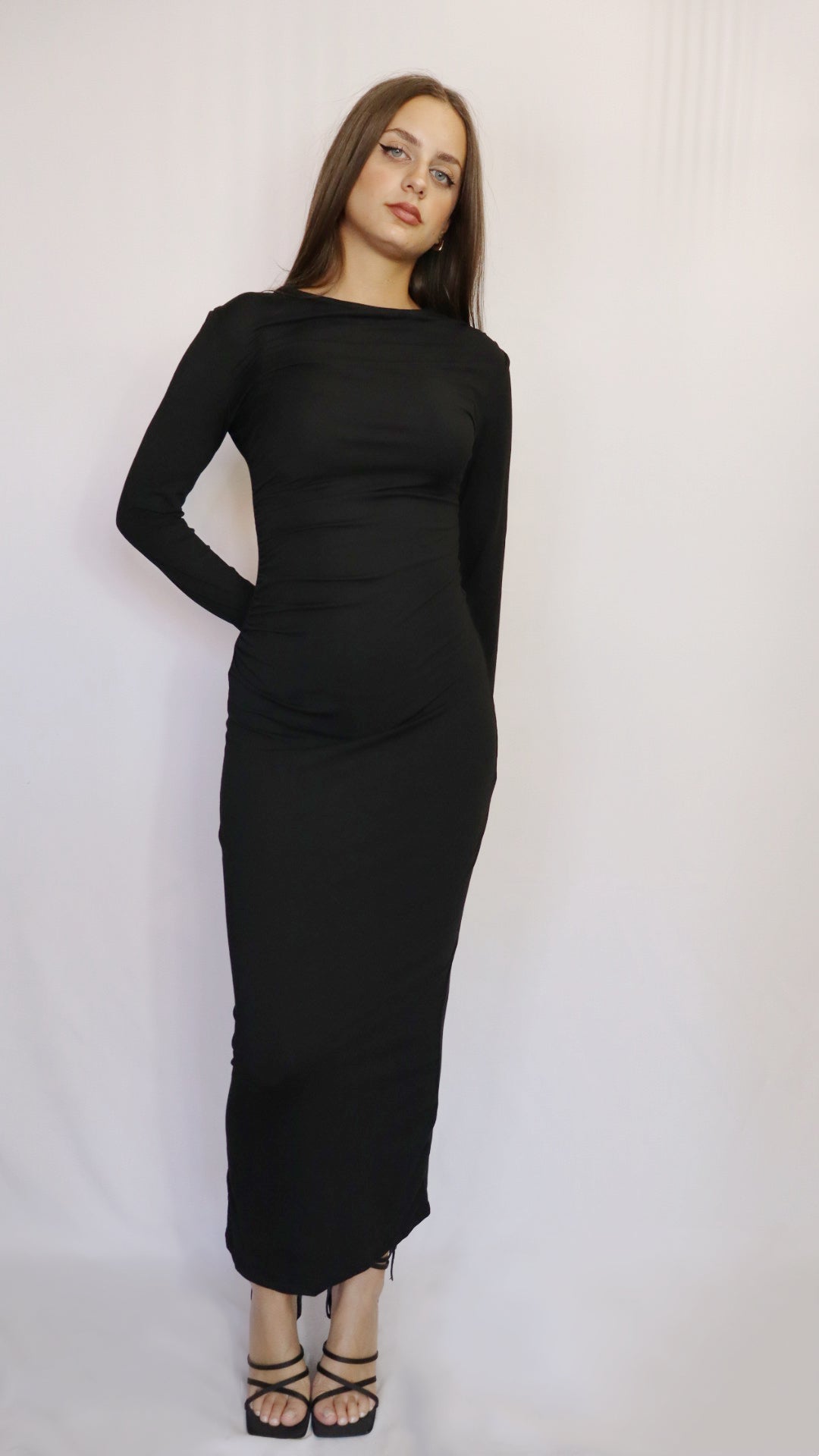 Dress Drap Black