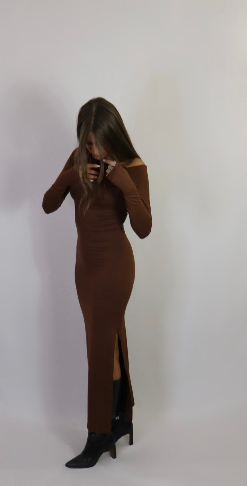 Dress Second Skin Brown