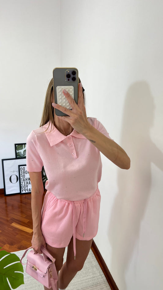 Coord Polo & Shorts