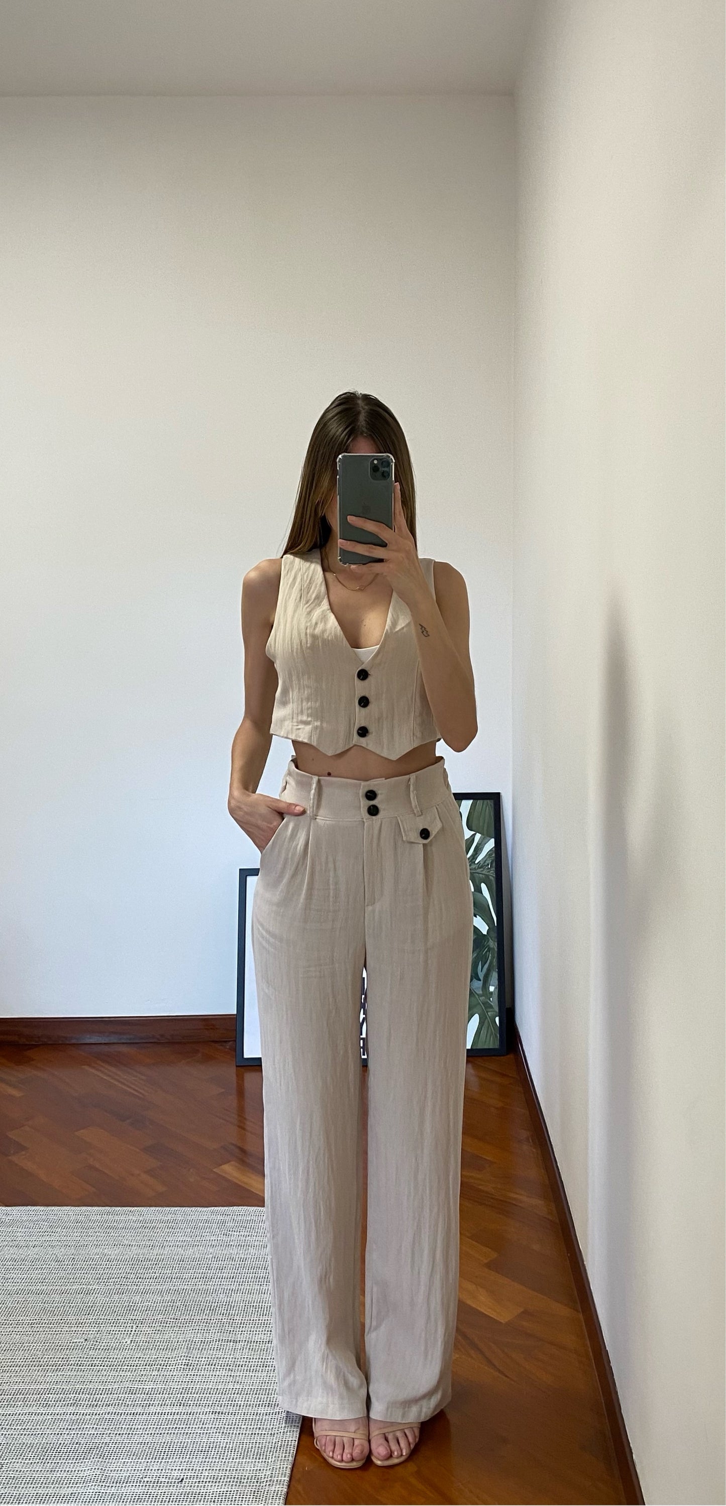 Coord Gilet Pants