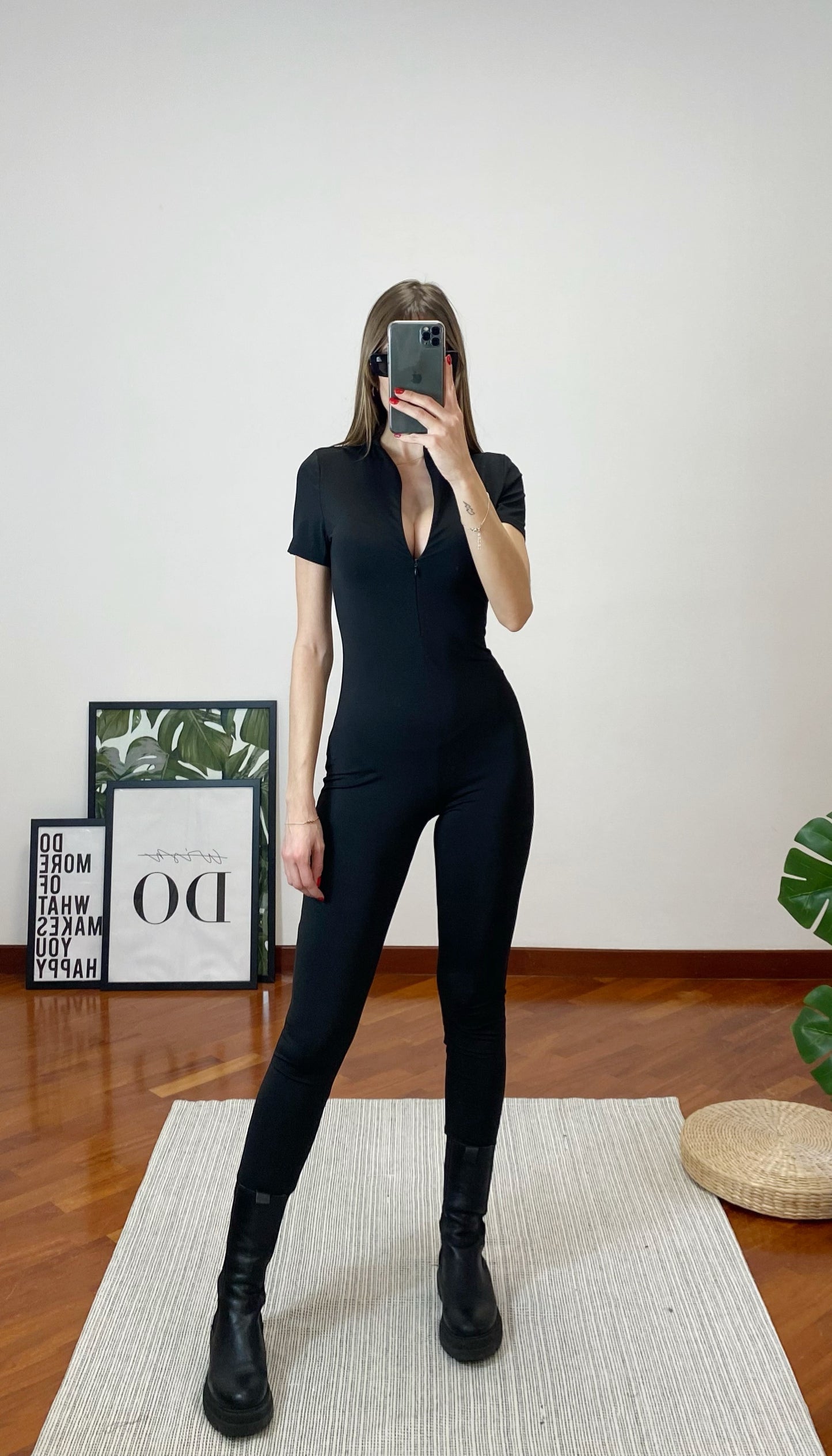 Jumpsuit in jersey